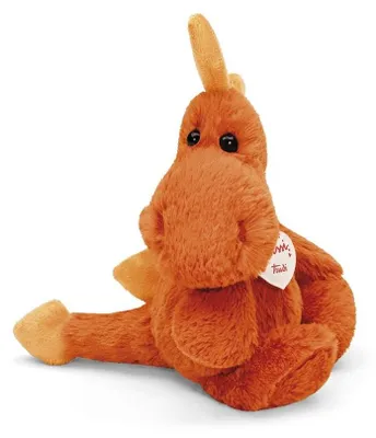 Image de Trudi peluche dragon orange 24 cùm