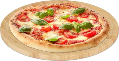 Productafbeelding van Bamboe pizzaborden, 32 cm