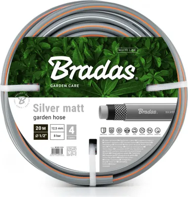 Obrázek produktu pro BRADAS Zahradní hadice 1/2", 20 m - SILVER MATT BR-WSM1_220