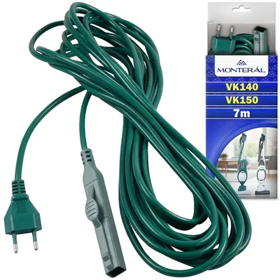 Staubsauger-Netzkabel 7 m für Kobold VK140 VK150