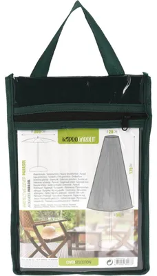 Produktbild von Pro Garden Sonnenschirmbezug - Kunststoff - 175 x 28 x 50 cm - grun