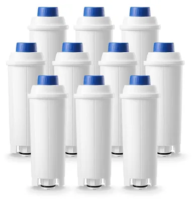 Image de Filtres de remplacement pour machine à eau DeLonghi DLSC002, pack de 10