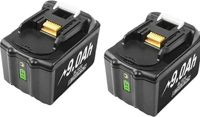 Obrázek produktu pro Akumulátor Makita BL1860B, 18V, 90Ah, dlouhotrvající výkon, 2 kusy 9.0