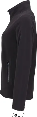 Produktbild von SOLs 02094 | Damen Plain Fleece Jacke Norman - Farbe: Black - Größe: XXL