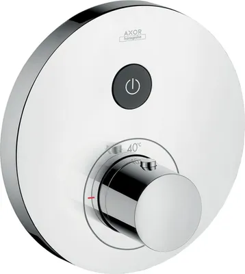 Obrázok produktu pre Hansgrohe termostat pod omietku Axor ShowerSelect sada pripravená na použitie 1 spotrebiteľ okrúhly brúsený nikel, 36722820