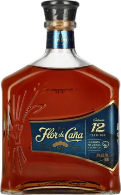 Image de Flor de Caña Centenario 12 Years Old Rum 40% Vol. 0,7l