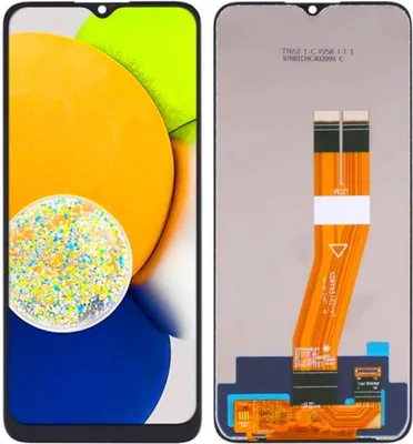 Zdjęcie produktu dla Oryginalny wyświetlacz LCD i ekran dotykowy Samsung A03 SM-A035G (REF), ekran zamienny do Samsung A03 SM-A035G, części zamienne do smartfonów