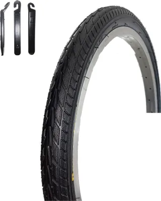 Produktbild von 1 x Roverstone HY 156 "20" Fahrradreifen Fahrradmantel Schwarz 47-406 (20 x 1,75) inkl. Reifenheber