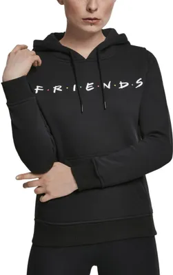 Produktbild von Merchcode Ladies Hoody - FRIENDS schwarz - S