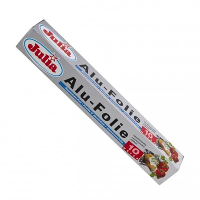 Produktbild von Julia Alu-Folie hitzebeständige und reißfeste Aluminiumfolie 10m x 29cm