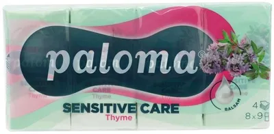 Produktbild von PALOMA Taschentücher 8x9 Stück 4lag.Thymianessenz