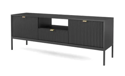 Produktbild von AX LIVING Lowboard TV Eternas 154 cm modernes Design, Schwarz