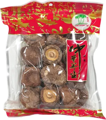 Produktbild von TCT Shitake Nam Dong Co "Tungku" Pilze getrocknet 4-5cm 80g