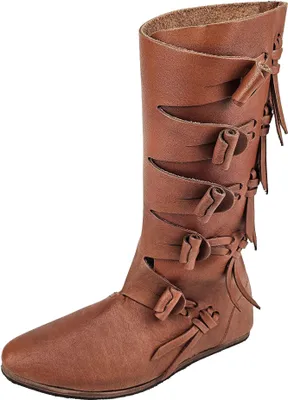 Produktbild von Wikinger Stiefel Jorvik braun mit Gummisohle 39