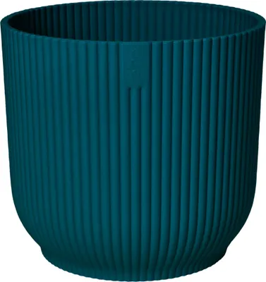 Produktbild von elho® Vibes Übertopf Tiefblau Ø 16 cm - Kunststoff