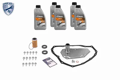 Produktbild von VAICO Ölwechselkit für Automatikgetriebe Satz CVT (stufenlos) 5L für NISSAN Qashqai / Qashqai +2 I (J10, NJ10) Jatco JF015