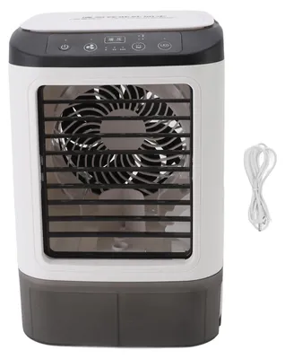Produktbild von Mini-Klimaanlage, 12 W, 900 ml Wassertank, USB-betrieben, Befeuchtung, Nebel, tragbarer Kühler für Zuhause, Schreibtisch, Büro