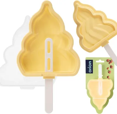 Image de Moule à glace en silicone avec couvercle