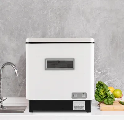 Produktbild von Vollautomatische    Geschirrspüler Tischgeschirrspüler 41-60L Energiesparend Komfortabel  Geschirrspülmaschine   Zuhause   Tischgeschirrspülmaschine Weiß  für Wohnungen, Schlafsäle und Wohnmobile Camping nutzbar