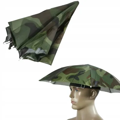 Obrázok produktu pre Skladací klobúkový dáždnik 52 cm Moro na rybolov a turistiku