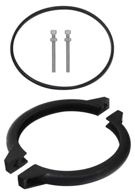 Produktbild von Spannring für Sandfilteranlage Schwarz OD184mm ID147mm mit Dichtungsring