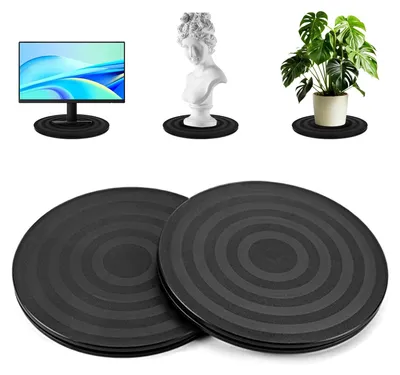 Immagine prodotto di Set di 2 supporti girevoli da 20 cm per computer e TV