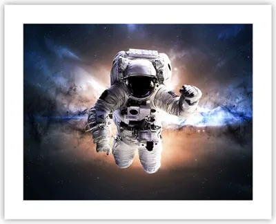 Produktbild von Poster - Poster ohne Rahmen - Astronaut Erde Raum - 50x40 cm - Wand Bild - Wanddeko - Wandbilder - Kunstposter - Wandposter - Bilder - Kunstdruck - Wanddekoration - Wandbild - P2XAA50x40-2848