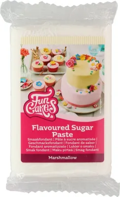 Produktbild von FunCakes Geschmacksfondant Marshmallow 250g