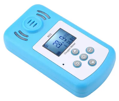 Productafbeelding van Doelgaslekdetector - Draagbare Bewaking - Blauw - Hoogwaardige Sensor