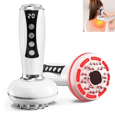Produktbild von 4-in-1 Lymphdrainage-Massagegerät & Anti-Cellulite-Tool , mit Wärme, Lichttherapie und Vibration zur Reduzierung von Cellulite und Dehnungsstreifen