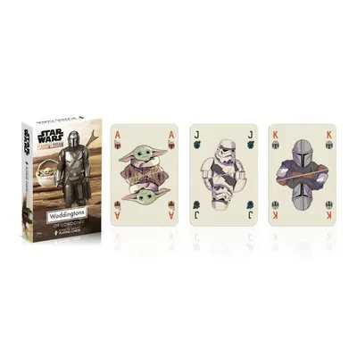 Produktbild von Winning Moves STAR WARS: THE MANDALORIAN - Waddington's No.1 Spielkarten