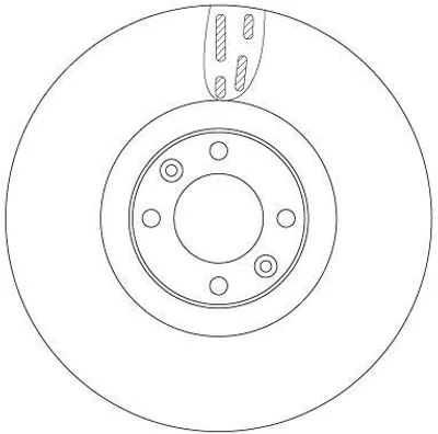 Image de 2x TRW Disque de frein DF6140 adaptable sur PEUGEOT 308 I bicorps (4A_ 4C_) 339mm