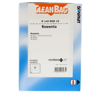 Image de Scanpart Microfleece+ Stofzak Rowenta Silence Force