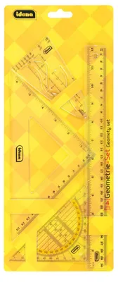 Produktbild von Idena Geo-Set 4-teilig, 30 cm mit Parabel