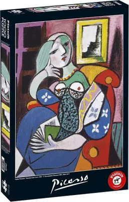 Zdjęcie produktu dla Piatnik Puzzle 1000 elementów Kobieta z książką Picasso