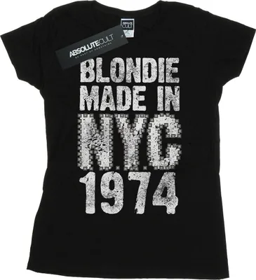 Image de Blondie - T-shirt pour femme BI19644 (S) (Noir)