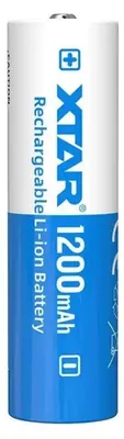 Produktbild von Akku XTAR 16340/R-CR123 3.7V Li-ion 850 mAh mit Schutz
