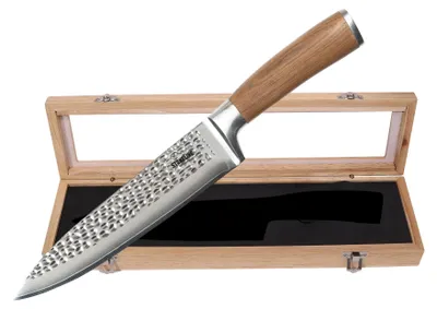 Image de Couteau de chef STONELINE® 34 cm | Couteau damassé à 67 couches