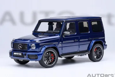Produktbild von Autoart 76359 - 1/18 Mercedes-AMG G63 2019 (Brilliant Blue Metallic) - Neu