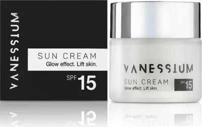 Produktbild von VANESSIUM Suncare Glow Effect Lift Skin Sun Cream SPF 15 50 ml