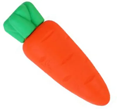Image de Gomme carotte Gomme style carotte Gomme à peinture pour enfants Gomme à écrire et à dessiner pour l'école et la maison