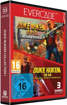 Produktbild von Blaze Evercade Duke Nukem Collection 1 Cartridge (INT)