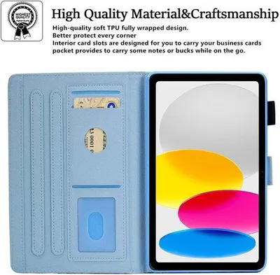 Zdjęcie produktu dla Etui ochronne do tabletu 10,9 cala z uchwytem na rysik i funkcją automatycznego wybudzania