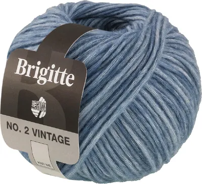 Produktbild von Lana Grossa - Brigitte No. 2 Vintage 0206 jeans meliert