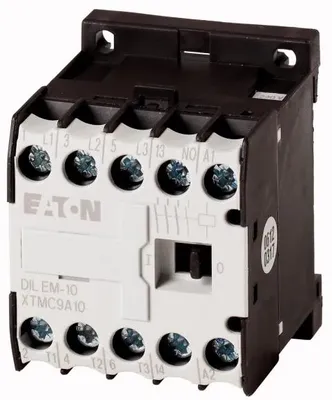 Immagine prodotto di Contattore di potenza 9A 3P 110V AC 1NO 0R DILEM-10 (110V50HZ,120V60HZ) 051783