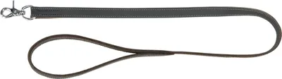 Produktbild von TRIXIE Rustic Fettleder-Leine, M–L: 1,00 m / 20 mm, grau