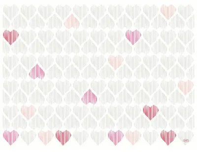 Produktbild von 500 Dunicel®-Tischsets 30 x 40 cm Amour