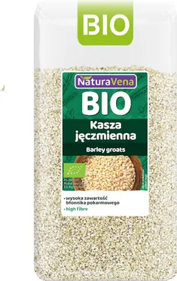 KASZA JĘCZMIENNA BIO 400 g - NATURAVENA