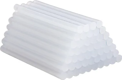 Zdjęcie produktu dla H&S 50 sztuk sztyftw kleju na gorco 7 mm - 50x sztyftw kleju na gorco - sztyfty kleju do pistoletu do klejenia na gorco - sztyfty kleju na gorco z ywicy EVA - sztyfty kleju do pistoletu do klejenia na gorco -