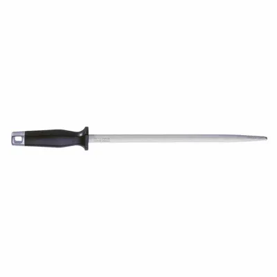 Produktbild von Dick 765-41302 Koch-Wetzstahl 30cm rund, silber/schwarz